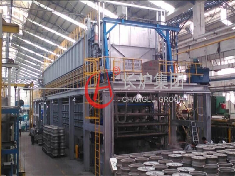 Double-deck type Non-basket Heat Treatment Production Line