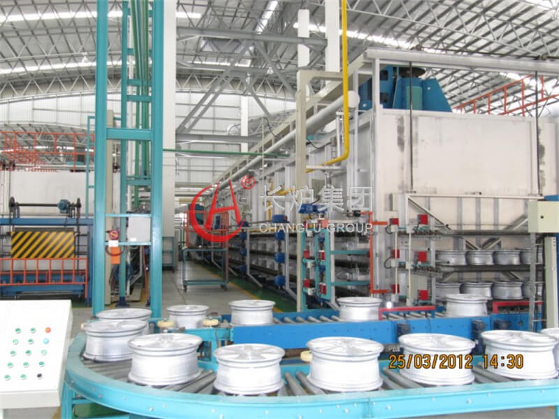 Non-basket Roller-type Heat Treatment Production Line in Thailand