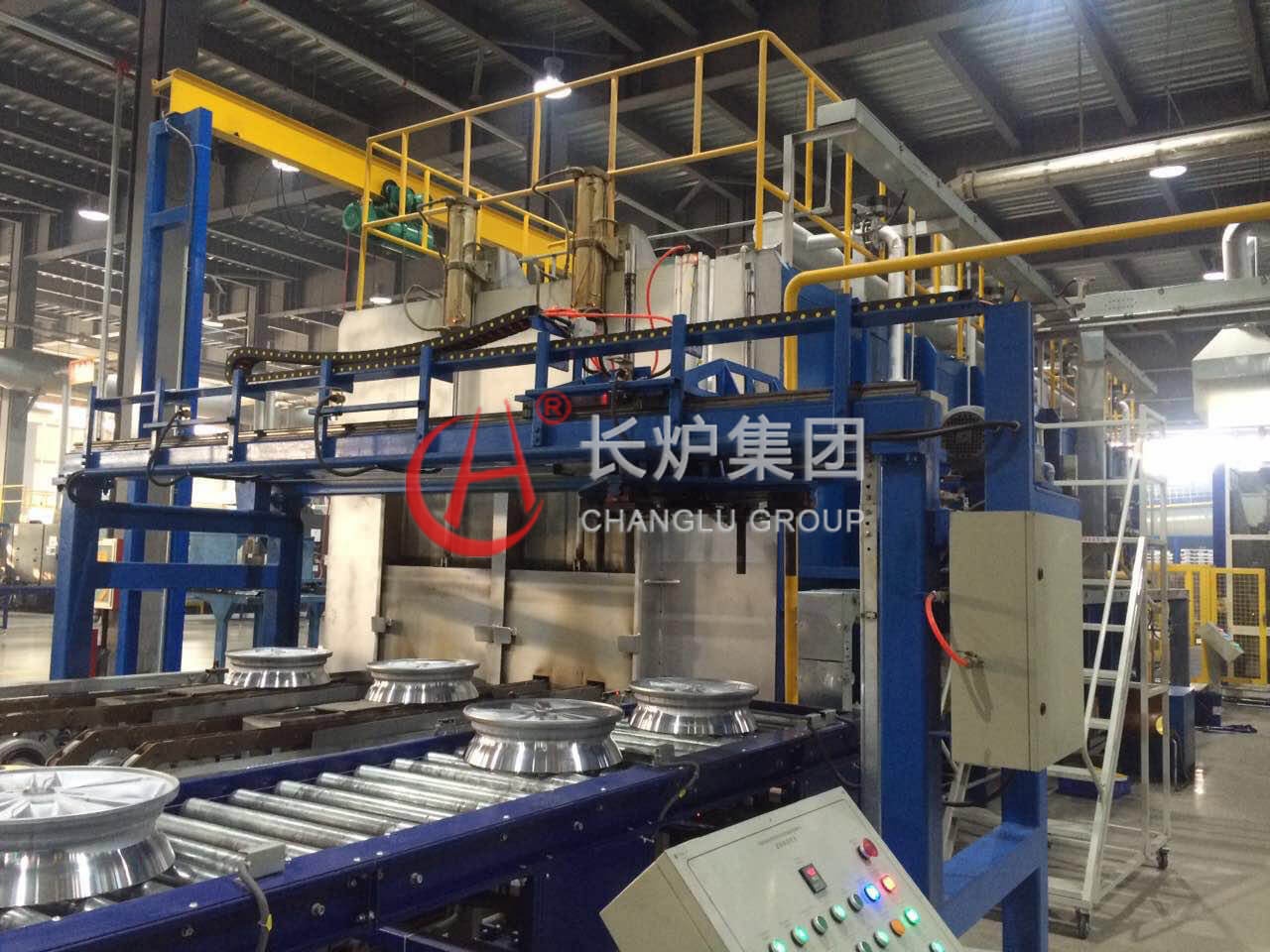 Roller-type Heat Treatment Production Line for Aluminium Alloy Wheel Hub