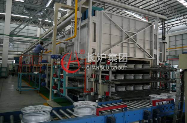 Non-basket type Heat Treatment Production Line Loading Mechanism