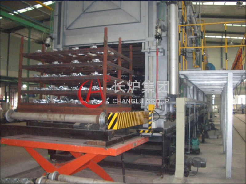 Continuous-type Furnace for Automobile Engine Block and Cylinder Head