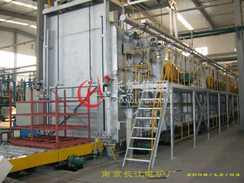 Line of Roller Type H/T Furnaces for Aluminum Alloy