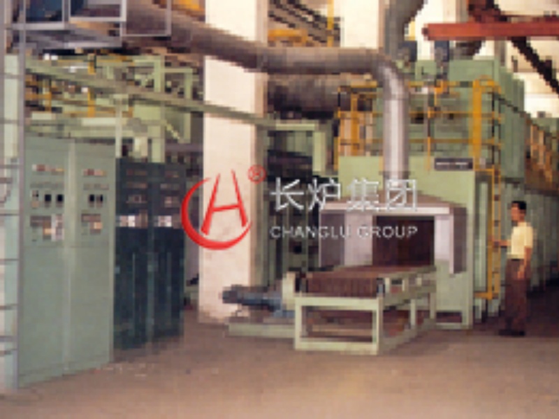 Conveyor belt-style resistance furnace