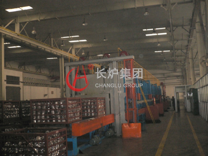 Pusher-type Solution Furnace for Aluminium Alloy Piston