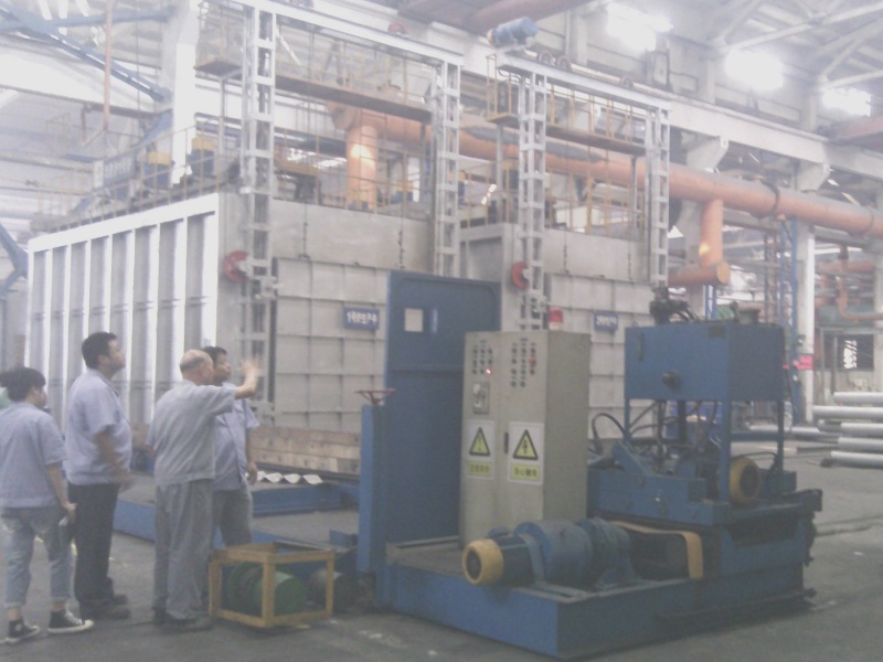 Aluminum bar homogenization furnace